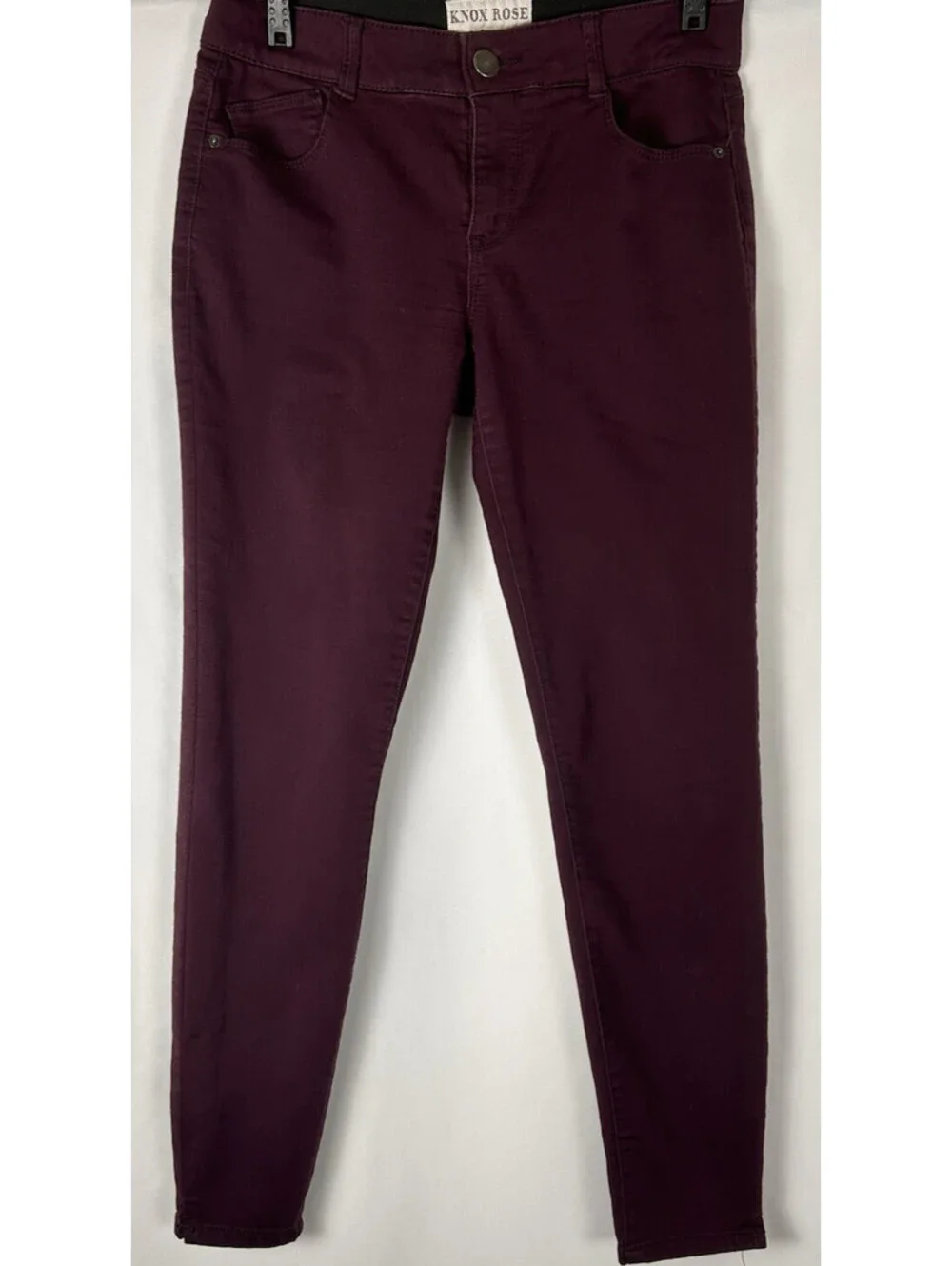 Knox Rose Women's  Slim Fit Rose Colored Pants  Size 8